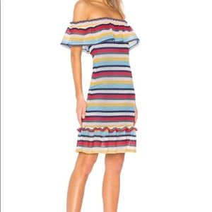 Parker Bristol Off the Shoulder Midi Dress NWT